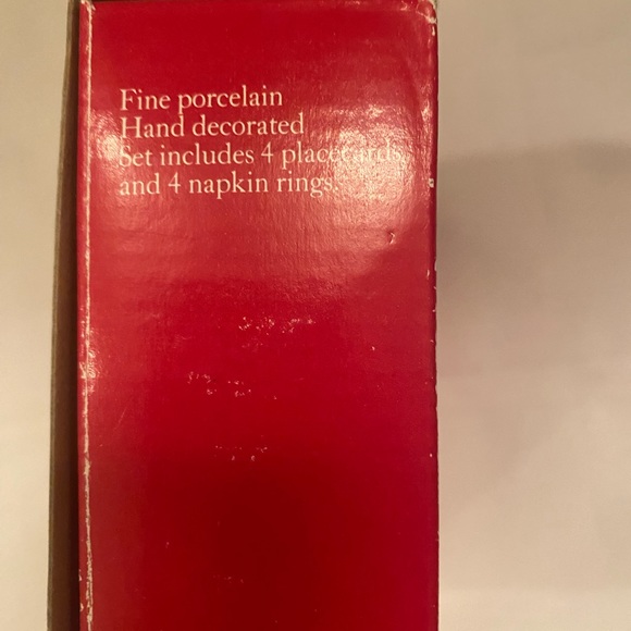 Christmas Porcelain napkin rings - Picture 5 of 6